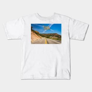 Utah State Route 12 Scenic Drive Kids T-Shirt